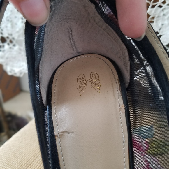 Victoria's Secret Suede & Mesh Heels - Picture 2 of 12